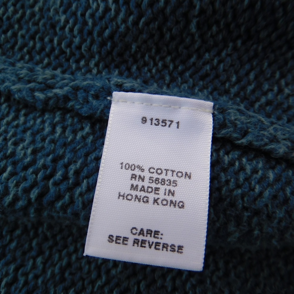 Cabelas Women's 100% Cotton Cable Knit Full Zip Sweater Vest Blue Sz‎ Large - Picture 4 of 6